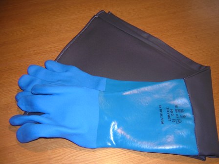Gants caoutchous